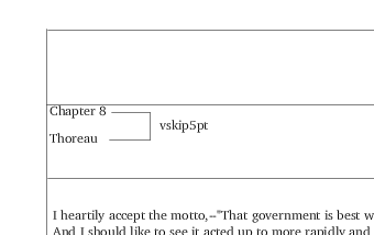 using a vbox to create multi-line header